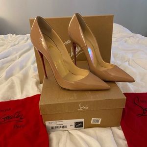 Nude So Kate Christian Louboutin heels